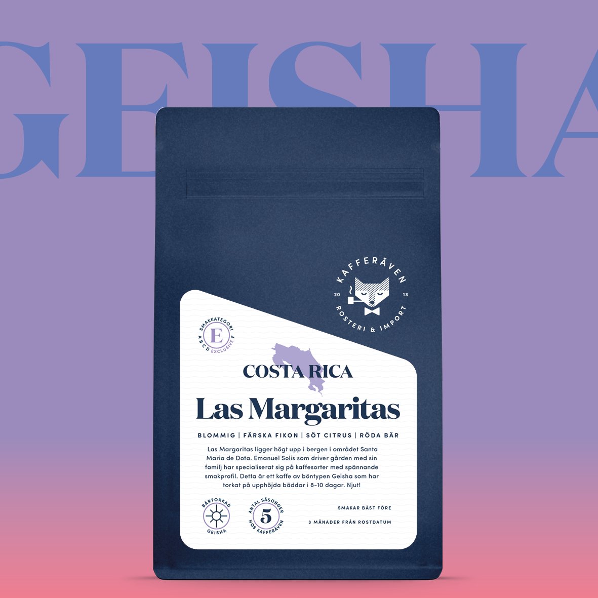 Las Margaritas Geisha - Kafferäven - Single Origin Coffee